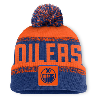 Edmonton Oilers căciulă de iarnă Thrive Cuffed Pom