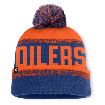 Edmonton Oilers căciulă de iarnă Thrive Cuffed Pom