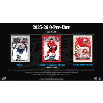 NHL cutii Cărți de hochei NHL 025-26 Upper Deck O-Pee-Chee Blaster Box