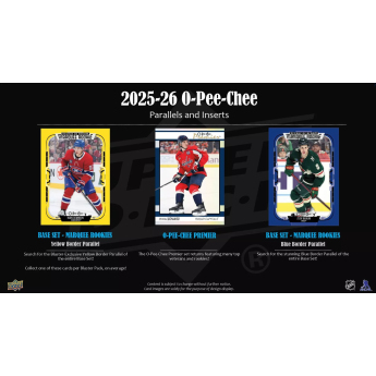 NHL cutii Cărți de hochei NHL 025-26 Upper Deck O-Pee-Chee Blaster Box