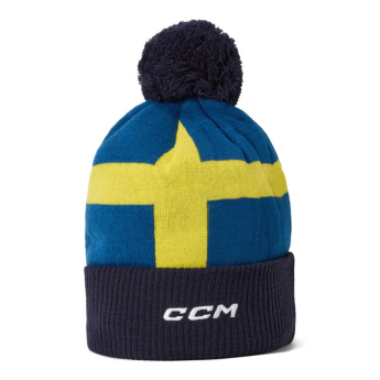 Echipa națională de hochei căciulă de iarnă Sweden Pom Flag