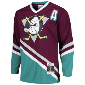 Anaheim Ducks tricou de hochei Teemu Selanne 1996 Dark Jersey