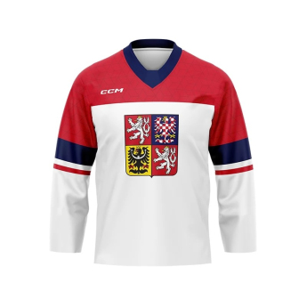 Echipa națională de hochei tricou de hochei Czech republic Olymp 2026 white