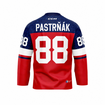Echipa națională de hochei tricou de hochei Czech republic Olymp 2026 David Pastrňák red
