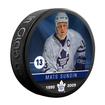 Toronto Maple Leafs puc Mats Sundin #13 Souvenir Collector