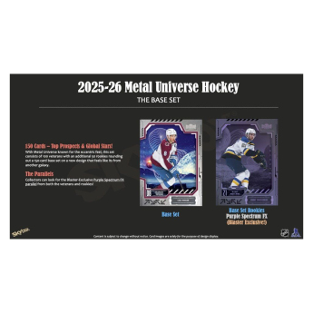 NHL cutii Cărți de hochei NHL 2025-26 Upper Deck Skybox Metal Universe Blaster Box
