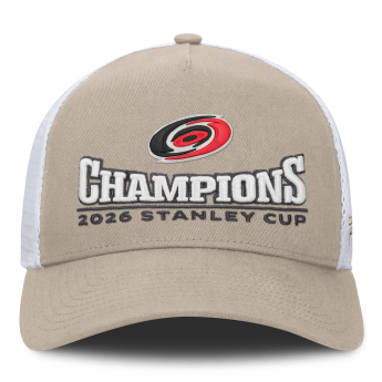 Carolina Hurricanes șapcă de baseball NHL 2026 Stanley Cup Champions A-Frame Trucker Adjustable