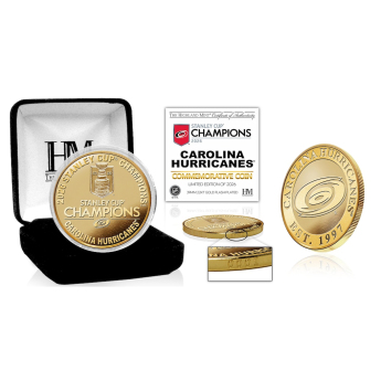 Carolina Hurricanes monede comemorative NHL 2026 Stanley Cup Champions Limited Edition Gold-Plated