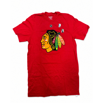 Chicago Blackhawks tricou de bărbați Andrew Shaw #65 NHL Stack Logo Name & Number