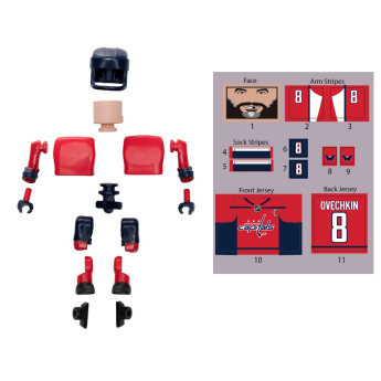 Washington Capitals figurină Alex Ovechkin #8 NHL Construct