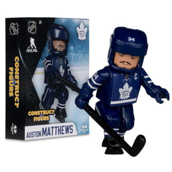 Toronto Maple Leafs figurină Auston Matthews #34 NHL Construct