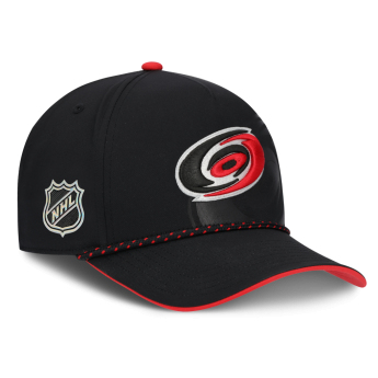 Carolina Hurricanes șapcă de baseball NHL Fanatics Black On Stage Podium Draft A-Frame Adjustable