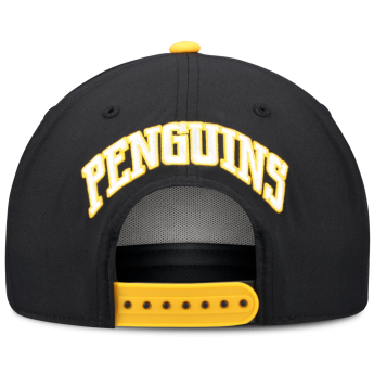 Pittsburgh Penguins șapcă de baseball NHL Fanatics Black On Stage Podium Draft A-Frame Adjustable