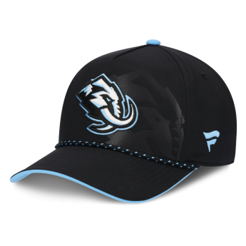 Utah Hockey Club șapcă de baseball NHL Fanatics Black On Stage Podium Draft A-Frame Adjustable