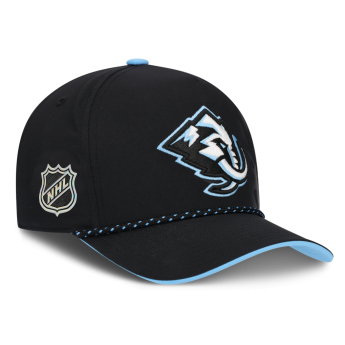 Utah Hockey Club șapcă de baseball NHL Fanatics Black On Stage Podium Draft A-Frame Adjustable