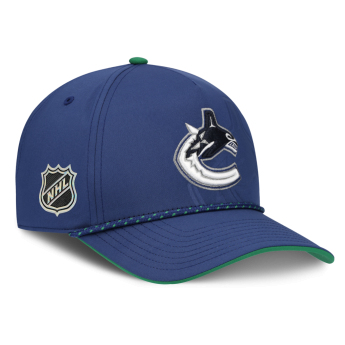 Vancouver Canucks șapcă de baseball NHL Fanatics Blue On Stage Podium Draft A-Frame