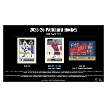 NHL produse Cărți de hochei NHL 2025-26 Upper Deck Parkhurst Hockey Hobby box
