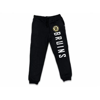 Boston Bruins pantaloni de trening pentru bărbați NHL Headline Pants Letter black