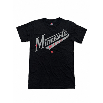 Minnesota Wild tricou de bărbați NHL Majestic Silver Letter