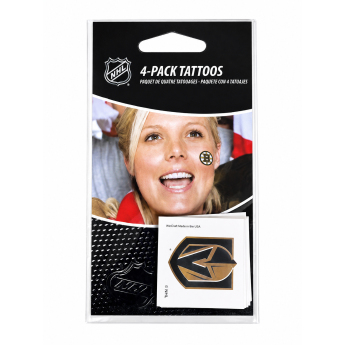 Vegas Golden Knights tatuaj NHL 4 Pack Tattoo