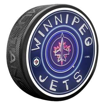 Winnipeg Jets puc NHL Neon