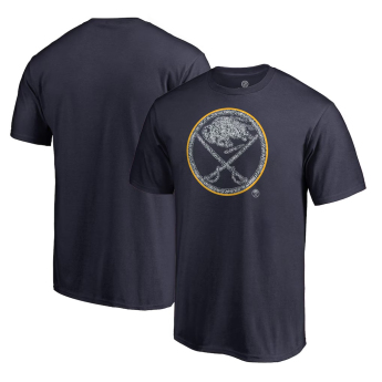 Buffalo Sabres tricou de bărbați NHL Static Logo T-Shirt - Navy