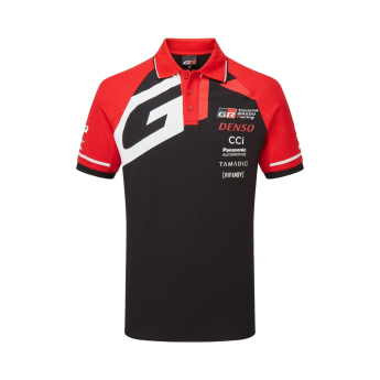 Toyota Gazoo Racing tricou polo redblack WRT 2026