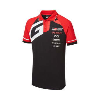 Toyota Gazoo Racing tricou polo redblack WRT 2026