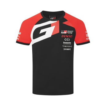 Toyota Gazoo Racing tricou de bărbați redblack WRT 2026