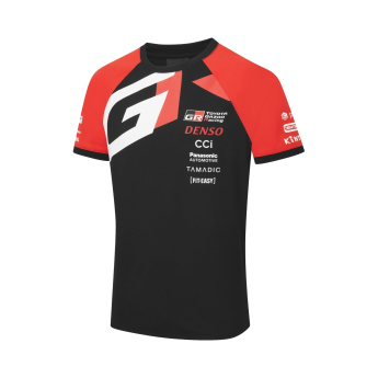 Toyota Gazoo Racing tricou de bărbați redblack WRT 2026