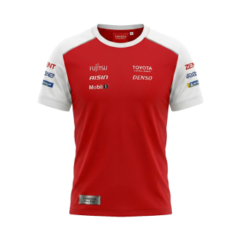Toyota Gazoo Racing tricou de bărbați redwhite WEC 2026
