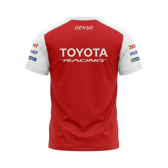 Toyota Gazoo Racing tricou de bărbați redwhite WEC 2026