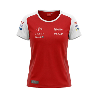 Toyota Gazoo Racing tricou de dama redwhite WEC 2026