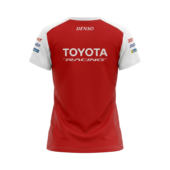 Toyota Gazoo Racing tricou de dama redwhite WEC 2026
