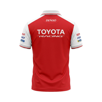 Toyota Gazoo Racing tricou polo redwhite WEC 2026