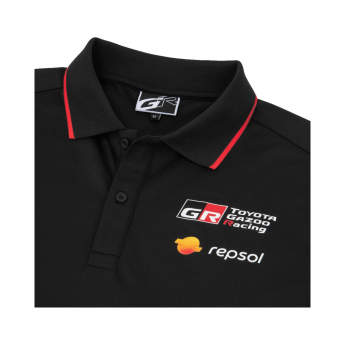 Toyota Gazoo Racing tricou polo black W2RC 2026