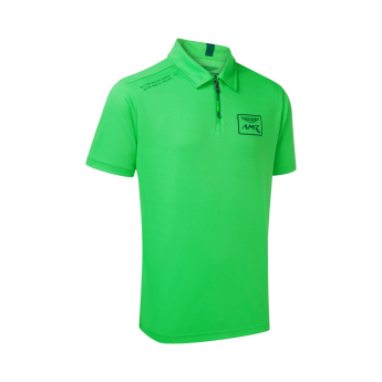Aston Martin tricou polo WEC greem fluo 2026