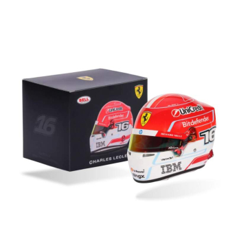 Model přilby Charles Leclerc 2026 BELL 1:2