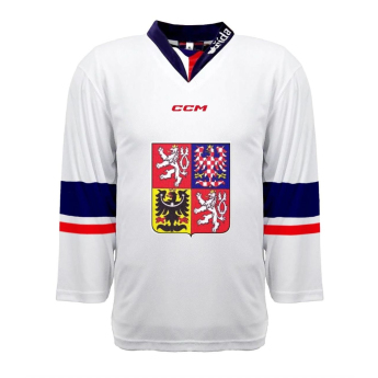 Echipa națională de hochei tricou de hochei Ondřej Palát #18 2023/2024 CCM Fandres replica white