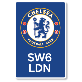 FC Chelsea LED plăcuță Portrait LED Crest Sign