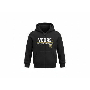 Vegas Golden Knights hanorac cu glugă pentru copii Stated Full Zip Hoodie