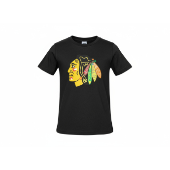 Chicago Blackhawks tricou de copii Primary Logo black