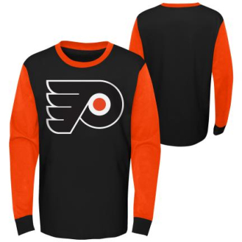 Philadelphia Flyers tricou cu măneci lungi pentru copii Scoring Chance Crew Neck LS