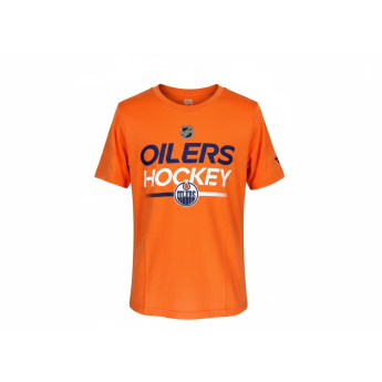 Edmonton Oilers tricou de copii Apro Wordmark Ss Ctn Tee