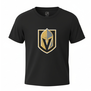 Vegas Golden Knights tricou de copii Apro Logo Ss Ctn Tee black