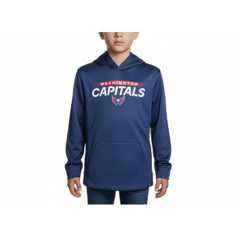 Washington Capitals hanorac cu glugă pentru copii Authentic Pro Hood Po Hoodie