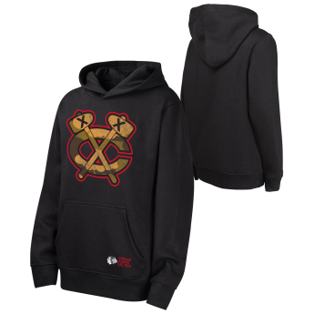 Chicago Blackhawks hanorac cu glugă pentru copii Down To The Wire Po Fleece Hood