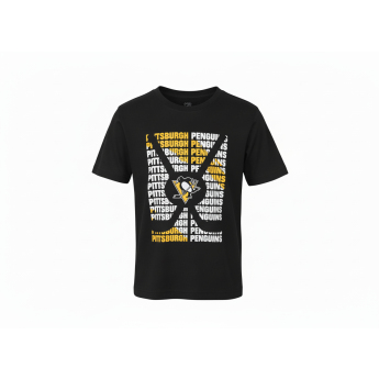 Pittsburgh Penguins tricou de copii Box Ss Ctn Tee