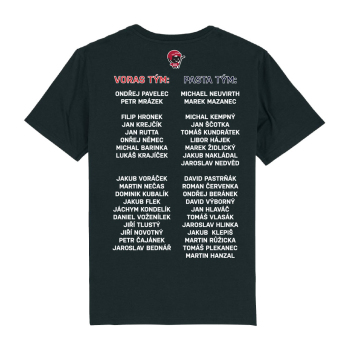 Echipa națională de hochei tricou de copii exhibition Prague 2024 black