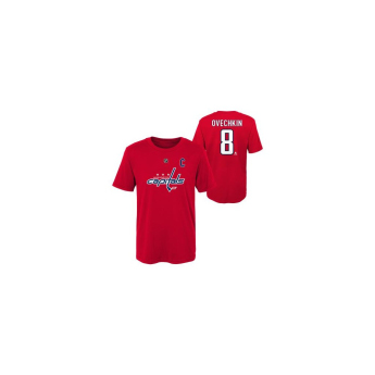 Washington Capitals tricou de copii Alexandr Ovechkin #8 Flat Captains N&N Ctn Tee